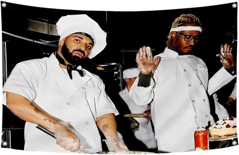 WSINO دريك والمستقبل مضحك العلم 3x5 أقدام لايف هو جيد نسيج كلية غرفة النوم رجل الكهف الجدار ملصق in Kuwait