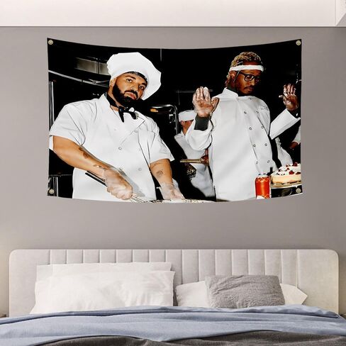 WSINO دريك والمستقبل مضحك العلم 3x5 أقدام لايف هو جيد نسيج كلية غرفة النوم رجل الكهف الجدار ملصق in Kuwait