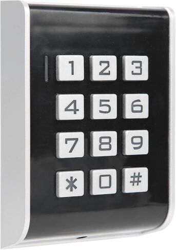 Door Keyboard Access Controller, 2000 Users, RFID Password, Door Entry Card Reader, Backlit Keyboard, Tamper Alarm, Suitable for Hospitals, Building in Kuwait