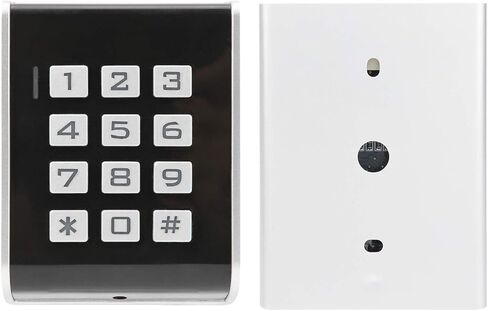 Door Keyboard Access Controller, 2000 Users, RFID Password, Door Entry Card Reader, Backlit Keyboard, Tamper Alarm, Suitable for Hospitals, Building in Kuwait