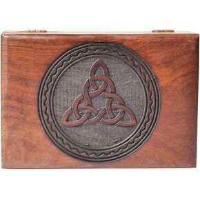 ABHISUBYA Handmade Wooden Box, Jewelry Organizer, Storage Box, Jewelry Boxes & Organizers, Gothic Decor, Wedding Gifts - Decorative Box7 in Kuwait