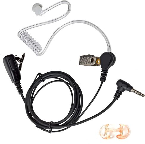 TWAYRDIO Acoustic Air Tube Earpiece Ear Piece for YAESU VX110 VX150 VX1R VX2R VX3R VX5R, Radio Headset with Medium Replacement Earmolds for FT1DR FT2DR FT5DR FT3DR FT70DR FT60R Handheld Transceiver in Saudi Arabia