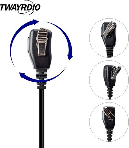 TWAYRDIO Acoustic Air Tube Earpiece Ear Piece for YAESU VX110 VX150 VX1R VX2R VX3R VX5R, Radio Headset with Medium Replacement Earmolds for FT1DR FT2DR FT5DR FT3DR FT70DR FT60R Handheld Transceiver in Saudi Arabia