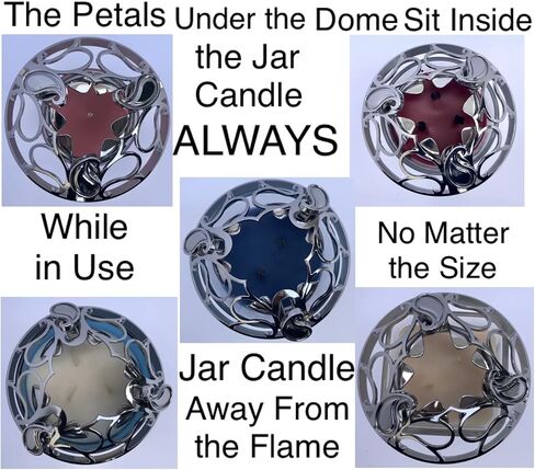 Peek Product Designs Adjustable Candle Topper for Jar Candles - Paisley - Candle Cover Shade Sleeves Candle Lid in Saudi Arabia