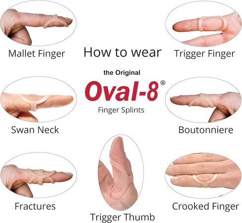3-Point Products Oval-8 عبوة متعددة الأحجام مكونة من 3 مقاسات 6، 7، 8 in Kuwait