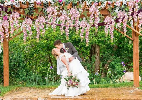 6 قطع من DearHouse صناعية كبيرة من الوستارية الصناعية المزيفة من كرمة راتا للتعليق على شكل إكليل من الحرير وحفلات الزفاف وديكور المنزل (أزرق) in Kuwait