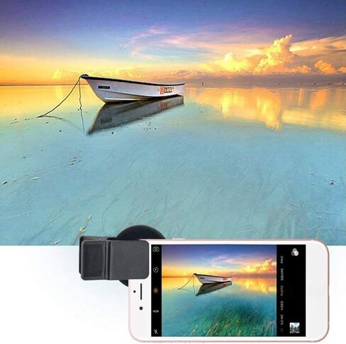 37MM Phone Camera Lens,Portable External CPL Filter Circular Polarizer Macro and Wide Angle Lens Universal Phone Camera Lens with Storage Box in Kuwait