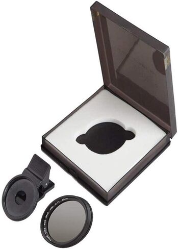 37MM Phone Camera Lens,Portable External CPL Filter Circular Polarizer Macro and Wide Angle Lens Universal Phone Camera Lens with Storage Box in Kuwait