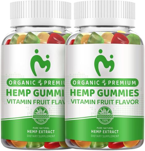عبوتان من صمغ القنب العضوي القوي للغاية بقوة 1000 وات ومستخلص صالح للأكل وزيت القنب وصمغ منخفض السكر in Kuwait