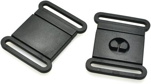 20pcs/Pack Plastic Safty Breakaway Belt Buckles Bra Accessories Pet Collar Webbing 10mm 15mm 20mm 25mm (Webbing Size 25mm) in Saudi Arabia