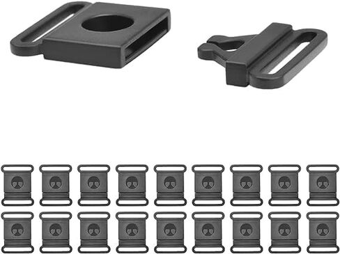 20pcs/Pack Plastic Safty Breakaway Belt Buckles Bra Accessories Pet Collar Webbing 10mm 15mm 20mm 25mm (Webbing Size 25mm) in Saudi Arabia