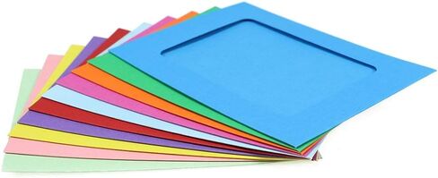 إطار صور ورقي من Chosky DIY متعدد الألوان، إطارات صور معلقة على الحائط مع مشابك وحبال تناسب صور مقاس 10.16 سم × 15.24 سم، 30 قطعة للمنزل والكلية والمكتب in Kuwait