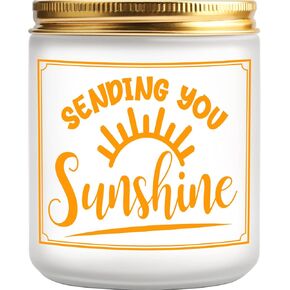 شمعة معطرة باللافندر من VIISPIRIT، هدايا للنساء، ترسل لك عناقًا كبيرًا، أفكر في هداياك، احصل على هدايا تعزية جيدة قريبًا لها أفتقدك هدية للأصدقاء، هدايا مريحة لزملاء العمل لأمك وأبيها
