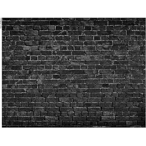 YYNXSY 6X4FT Black Brick Wall Background Photography Props Brick Birthday Party Decoration Background Photography Studio Decoration Background Room Decoration bannerYY-1