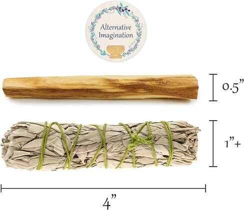الترناتف ايماجينيشن عبوة اعادة تعبئة المريمية البيضاء وبالو سانتو من كاليفورنيا - 3 سيج و4 بالو سانتو in Kuwait