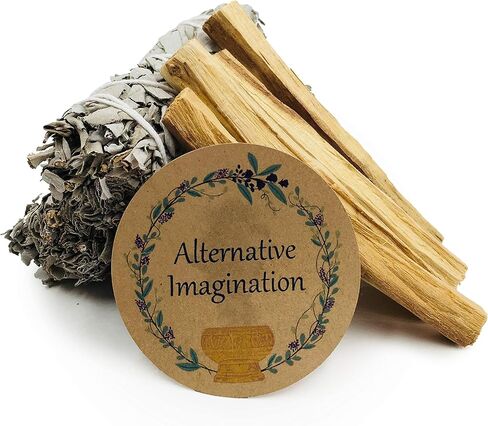 الترناتف ايماجينيشن عبوة اعادة تعبئة المريمية البيضاء وبالو سانتو من كاليفورنيا - 3 سيج و4 بالو سانتو in Kuwait