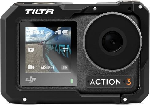 قفص كاميرا Tilta متوافق مع مجموعة DJI Osmo Action 3 الأساسية (وردي)، درع واقي، يحسن الأداء الوظيفي مع خيارات التركيب لمختلف الملحقات | تا-T40-AP in Saudi Arabia