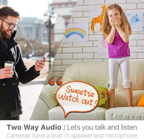 كاميرا مراقبة فاليمي لاسلكية تعمل بالواي فاي قابلة لإعادة الشحن تعمل بالبطارية، كاميرا مراقبة عالية الدقة مقاومة للطقس مع كشف الحركة، رؤية ليلية، صوت ثنائي الاتجاه، فتحة بطاقة الذاكرة، تخزين سحابي (أسود) in Kuwait