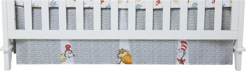 طقم سرير أطفال الدكتور سوس فريندز من 5 قطع من تريند لاب، متعدد (30016) in Kuwait