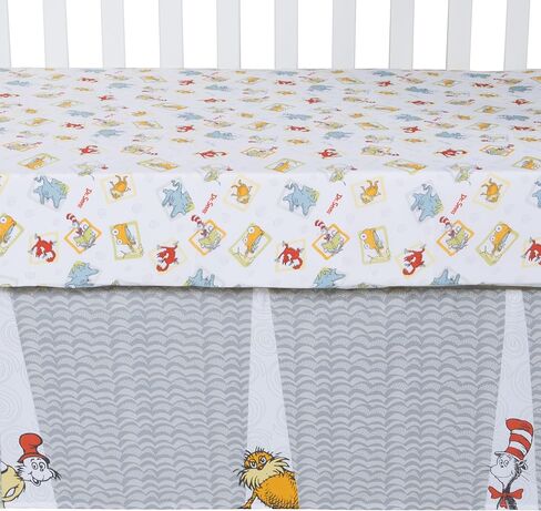 طقم سرير أطفال الدكتور سوس فريندز من 5 قطع من تريند لاب، متعدد (30016) in Kuwait