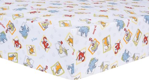 طقم سرير أطفال الدكتور سوس فريندز من 5 قطع من تريند لاب، متعدد (30016) in Kuwait