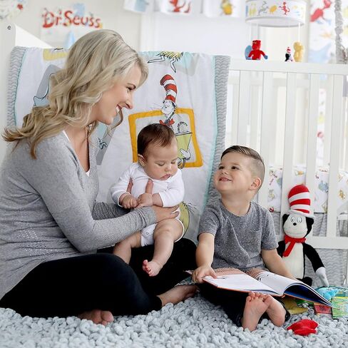 طقم سرير أطفال الدكتور سوس فريندز من 5 قطع من تريند لاب، متعدد (30016) in Kuwait