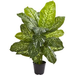 Nearly Natural 34" Dieffenbachia Artificial (Real Touch) Silk Plants Green in Saudi Arabia