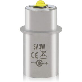 LudoPam LED Bulb XP-G3 LEDs Upgrade LED Flashliht Bulbs Compatible for 2 Cell D or C Maglite Flashlight Torch