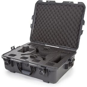 Nanuk DJI Drone Waterproof Hard Case with Custom Foam Insert for DJI Phantom 4/ Phantom 4 Pro (Pro+) / Advanced (Advanced+) & Phantom 3 - Orange