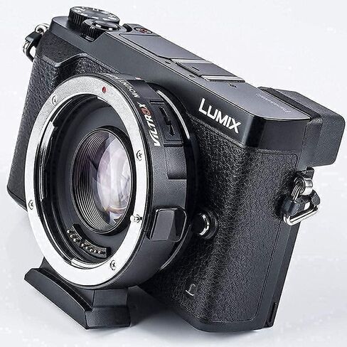 محول معزز بؤري مقلل البؤري VILTROX EF-M2II بتركيز تلقائي 0.71x متوافق مع عدسات سلسلة حوامل Canon EF لكاميرا M4/3 GH4 GH5 GF6 GF1 GX1 GX7 E-M5 E-M10 E-M10II E-PL5 وما إلى ذلك... in Saudi Arabia