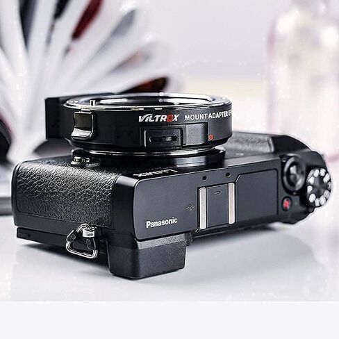 محول معزز بؤري مقلل البؤري VILTROX EF-M2II بتركيز تلقائي 0.71x متوافق مع عدسات سلسلة حوامل Canon EF لكاميرا M4/3 GH4 GH5 GF6 GF1 GX1 GX7 E-M5 E-M10 E-M10II E-PL5 وما إلى ذلك... in Saudi Arabia