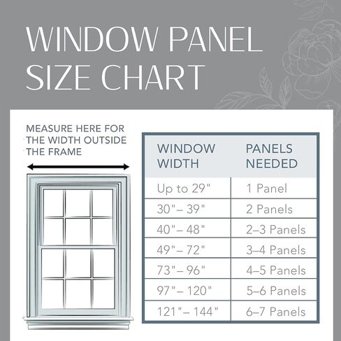 Elrene Home Fashions Darien Solid Sheer Indoor/Outdoor Curtain Panel, 52 inches X 84 inches, Natural in Kuwait