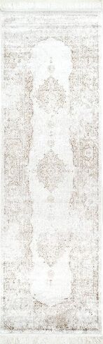 سجادة nuLOOM Cantrell Faded Transitional هامش عداء، 2' 8 "× 8"، عاجي in Kuwait