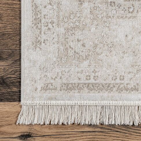 سجادة nuLOOM Cantrell Faded Transitional هامش عداء، 2' 8 "× 8"، عاجي in Kuwait