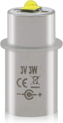 LudoPam LED Bulb XP-G3 LEDs ترقية مصابيح LED Flashliht متوافقة مع 2 خلية D أو C Maglite مصباح يدوي الشعلة in Kuwait
