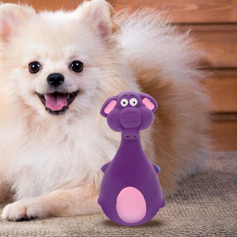 ألعاب الجراء، أفضل مستلزمات الحيوانات الأليفة، لعبة للكلاب ذات صرير للسلالات الصغيرة والمتوسطة والكبيرة، ألعاب للكلاب من اللاتكس على شكل فيل مع أداة صرير ناعمة، ممتعة للجراء الداخلية، لا تسبب فوضى في المضغ واللعب التفاعلي in Kuwait