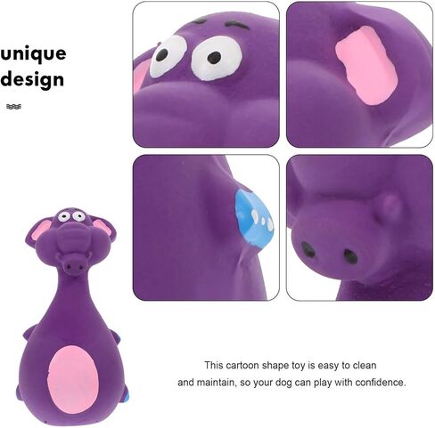 ألعاب الجراء، أفضل مستلزمات الحيوانات الأليفة، لعبة للكلاب ذات صرير للسلالات الصغيرة والمتوسطة والكبيرة، ألعاب للكلاب من اللاتكس على شكل فيل مع أداة صرير ناعمة، ممتعة للجراء الداخلية، لا تسبب فوضى في المضغ واللعب التفاعلي in Kuwait