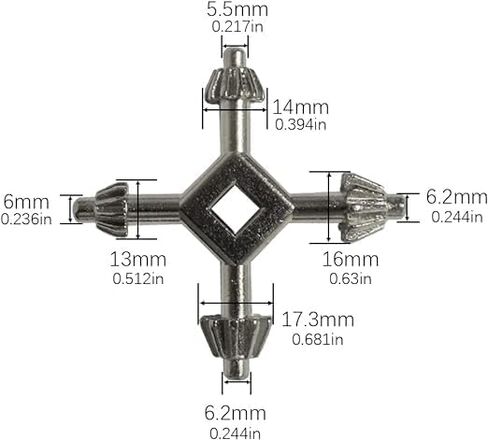 مفتاح تشاك 4 في 1 مفتاح تشاك للمثقاب مع سلسلة خرزة، فولاذ 45 درجة، مفتاح تشاك للمثقاب الكهربائي 4 في 1 أداة حفر، مفتاح تشاك لمكبس الحفر، فولاذ متين متعدد الوظائف، مفتاح تشاك رئيسي احترافي أصلي in Kuwait