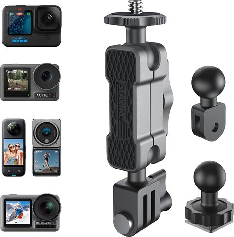 تومات ذراع تثبيت كاميرا اكشن من الالومنيوم مع فتحة برغي 1/4 لدي جيه اي اكشن 2 جيب in Kuwait