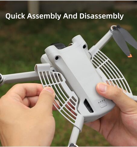 Mini 3 / Mini 3/4 Pro Hand Guard Finger Palm Board Drone Take-off Fence Protector Dam-board for DJI Mini 3 / Mini 3/4 Pro in Kuwait