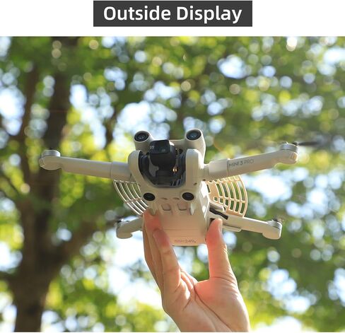 Mini 3 / Mini 3/4 Pro Hand Guard Finger Palm Board Drone Take-off Fence Protector Dam-board for DJI Mini 3 / Mini 3/4 Pro in Kuwait