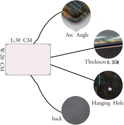 سينكلير تين ديكور حائط معدني ، تصميم أصلي سميك صفيح جدار الفن علامة لرجل كهف / المرآب in Kuwait