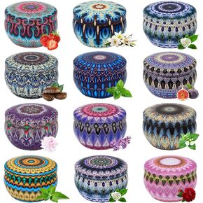 12Pack Scented Candles Gift Set Candle Gift Set Candles for Home Scented Aromatherapy Candles Mother's Day Gift Moms Birthday Gift in Jar Soy Wax Gift for Her Gift for Mom in Saudi Arabia