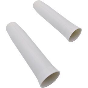 حشوات صنارة الصيد المصنوعة من مادة PVC المقاومة للأشعة فوق البنفسجية من Milky Ocean - متانة فائقة وتصميم سهل الاستخدام - مثالية للتطبيقات البحرية - حجم مثالي (معرف 1-5/8 بوصة، طول 9 بوصة) - عبوة قيمة رائعة مكونة من قطعتين in Kuwait