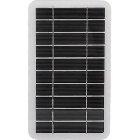 CHICIRIS 5V 2W USB شاحن لوحة شمسية، لوحة شمسية صغيرة، 5V 2W USB شاحن لوحة شمسية محمول في الهواء الطلق لوحة للطاقة الشمسية بنك الطاقة للتخييم والمشي لمسافات طويلة in Kuwait