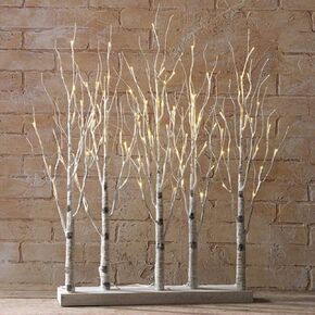 Raz Imports 30 Inch Lighted Birch Grove Tree in Saudi Arabia