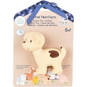 خشخشة مطاطية طبيعية للجراء ماي فيرست فارم تيكيري (بني) in Kuwait