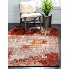 Rugs.com Equinox Collection Rug – 2' x 6' Runner Multi Low Rug Perfect for Hallways, Entryways in Kuwait