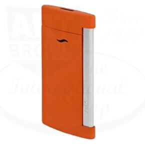 شارع. Dupont Slim 7 ولاعة باللون البرتقالي غير اللامع in Kuwait