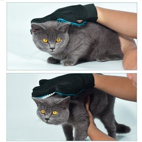 Zimpty Pro Pet Hair Remover - Lint Roller Fur Remover with Self-Cleaning Base, Portable Pet Hair Roller & Reusable Lint Scraper-Carpet Scraper and Pet Grooming & Brushes Gloves for Gentle Shedding in Kuwait